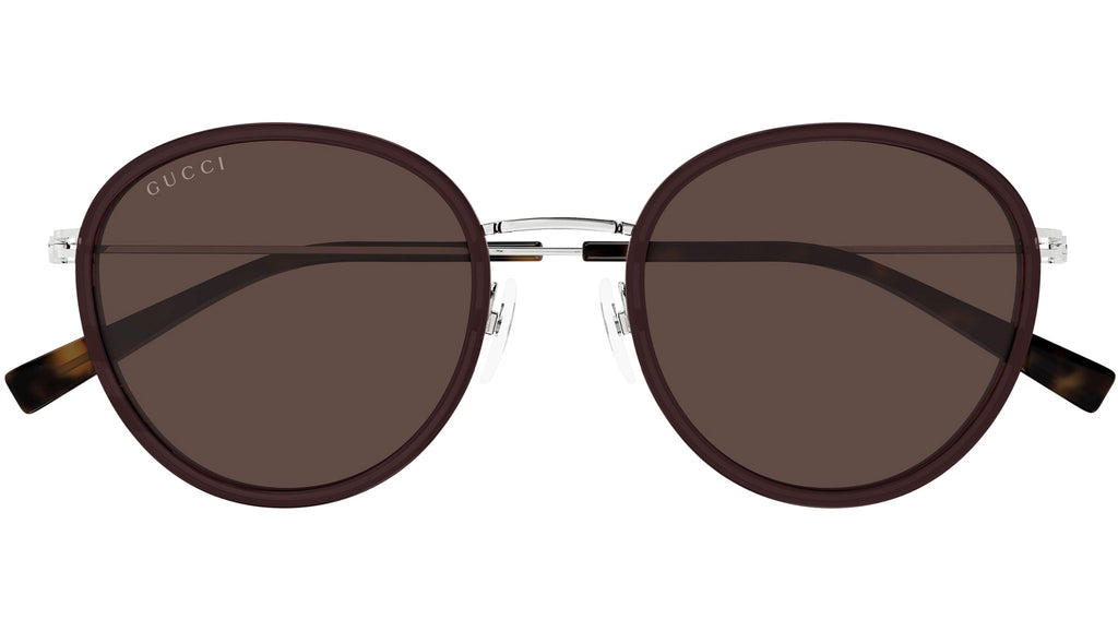 Occhiali da sole GUCCI GG1849S Shiny transparent taupe brown
