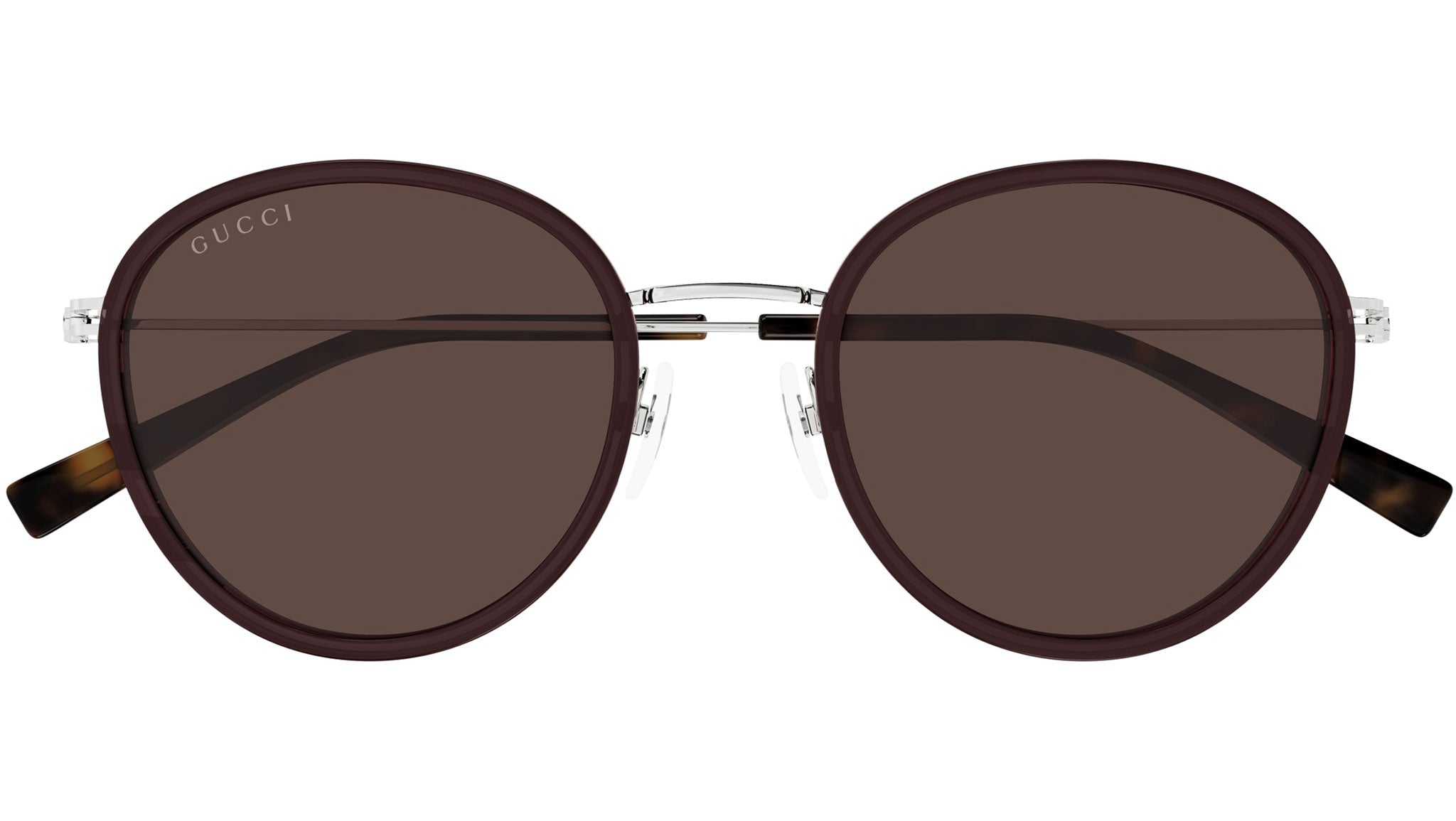 Occhiali da sole GUCCI GG1849S Shiny transparent taupe brown