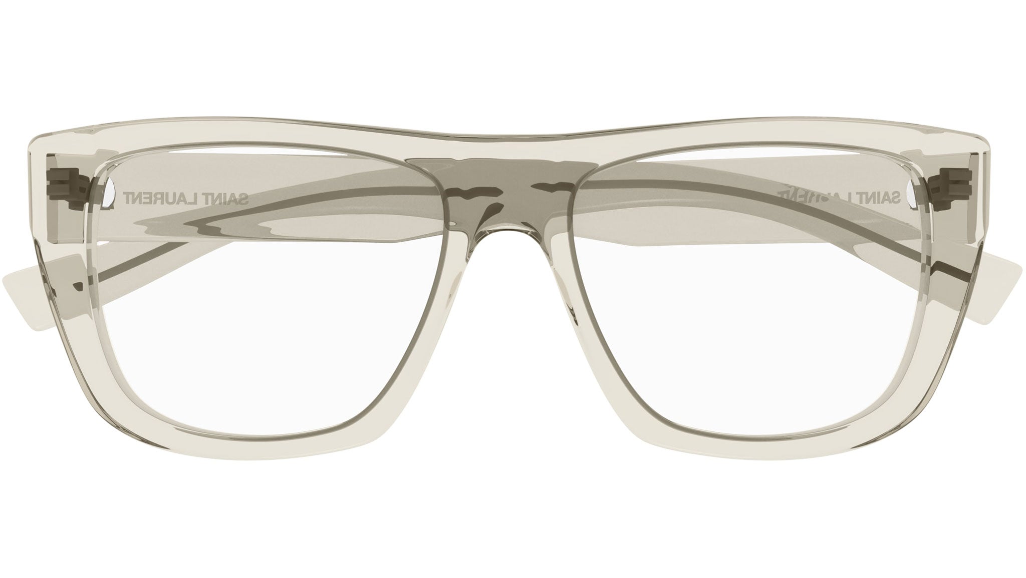 Occhiali da vista SAINT LAURENT SL714 Shiny transparent cream
