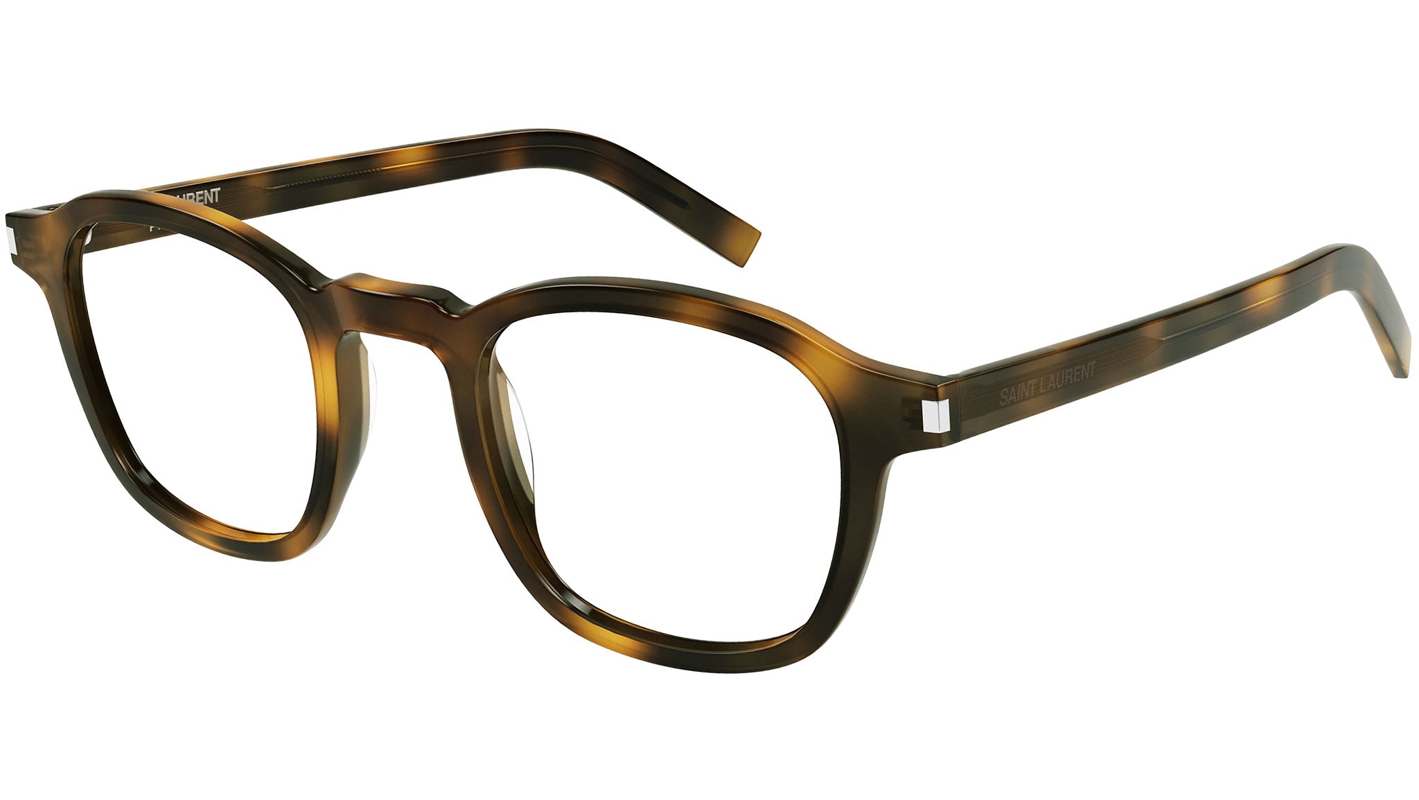 Occhiali da vista SAINT LAURENT SL549 Shiny medium havana