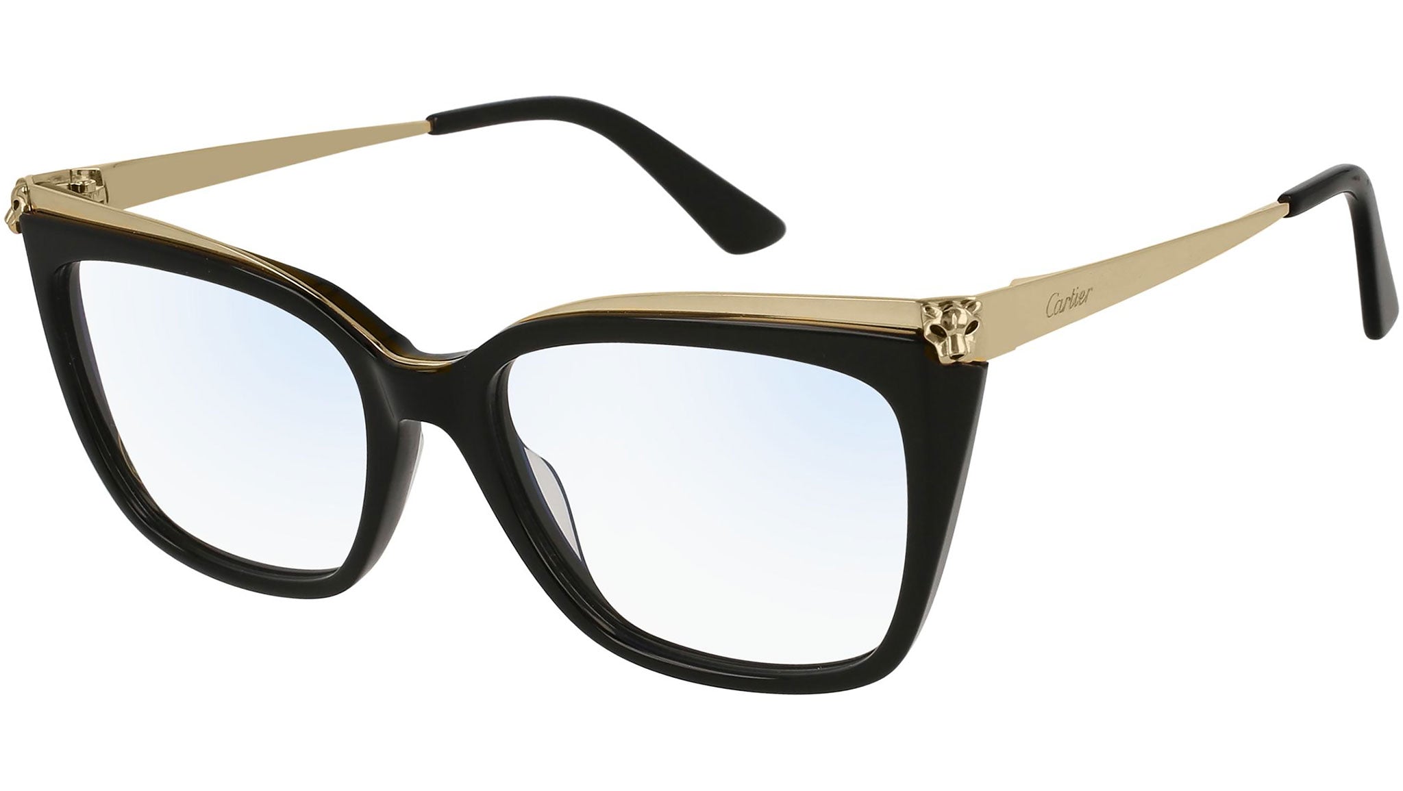 Occhiali da vista CARTIER CT0033O Shiny black or pale