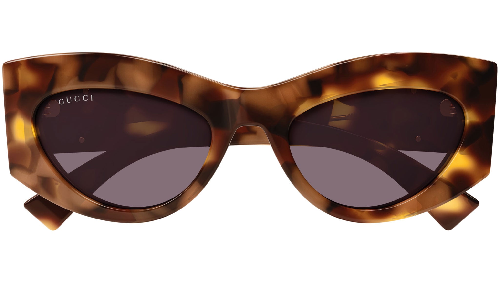 Occhiali da sole GUCCI GG1843S Shiny milky classic havana
