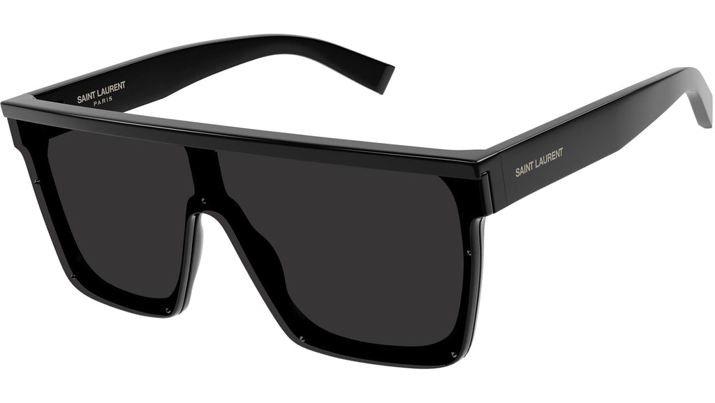 Occhiali da sole SAINT LAURENT SL607 Shiny solid black