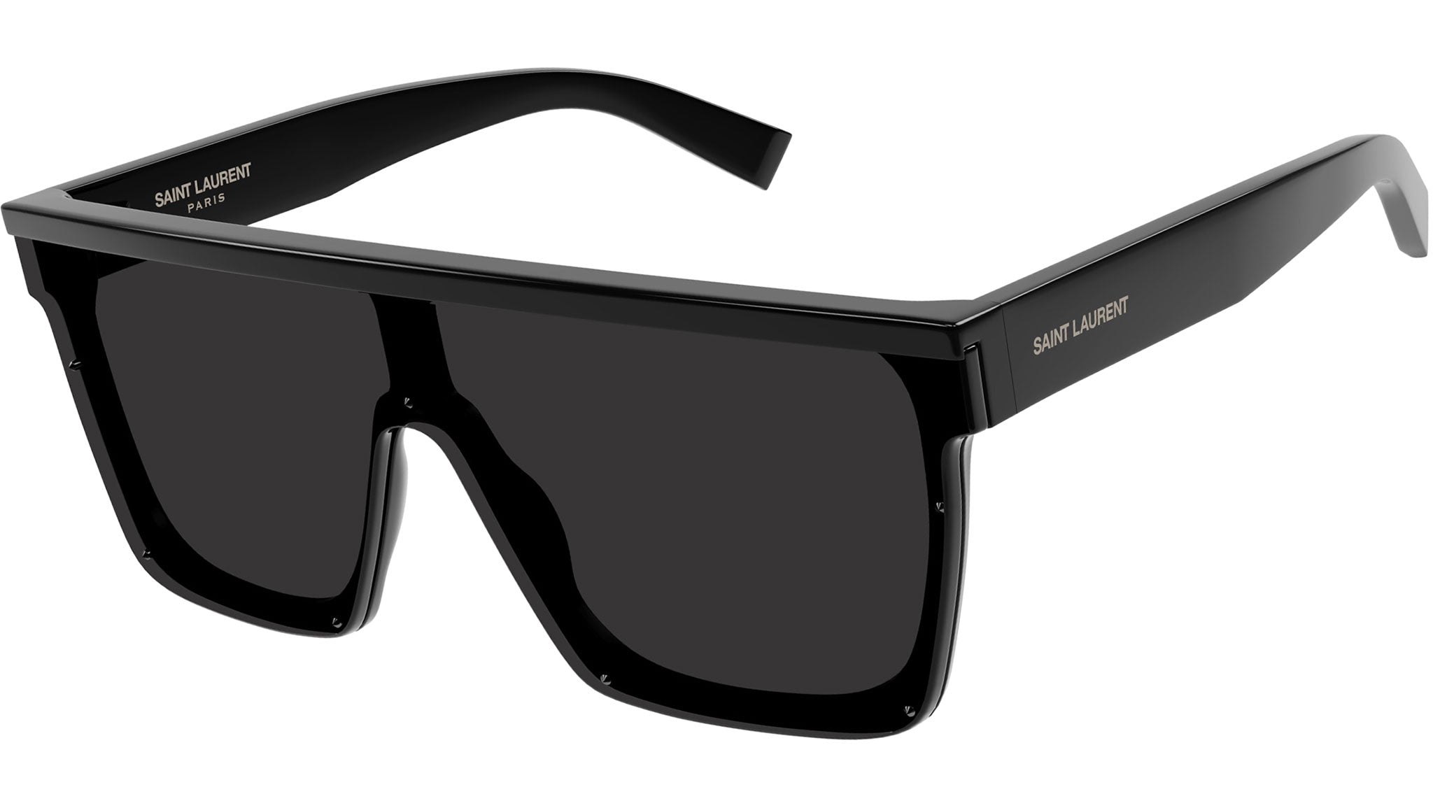 Occhiali da sole SAINT LAURENT SL607 Shiny solid black