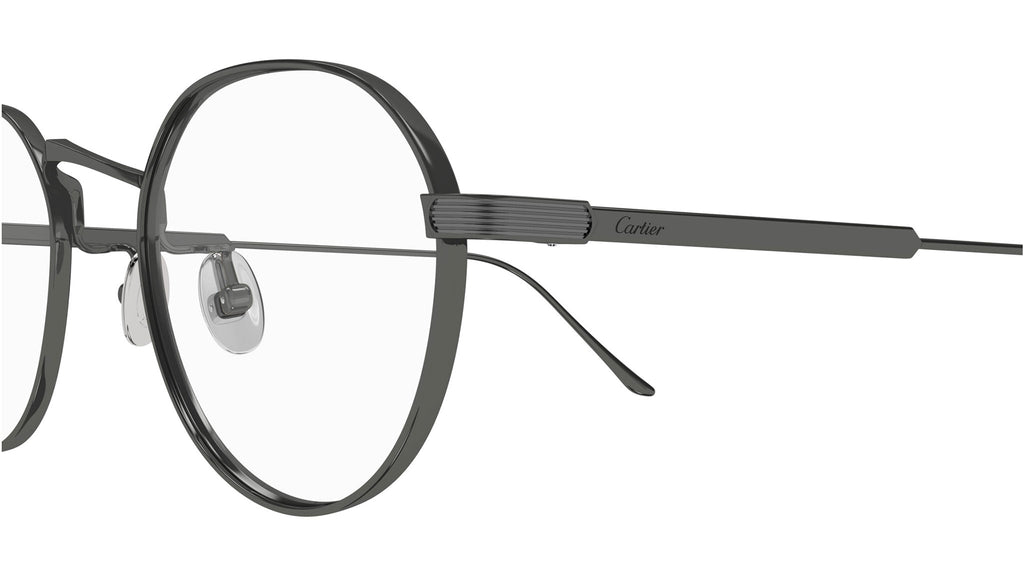 Occhiali da vista CARTIER CT0561OA Smooth dark ruthenium finish