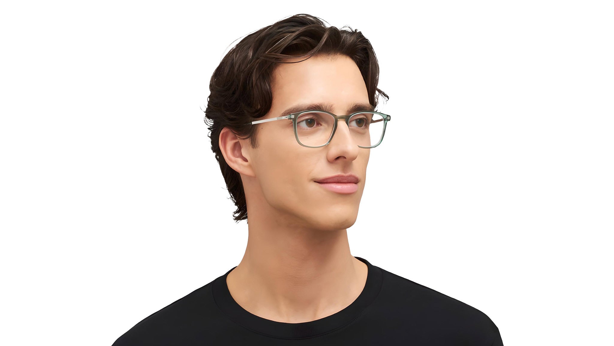 Occhiali da vista MYKITA TUKTU Cypress green shiny silver
