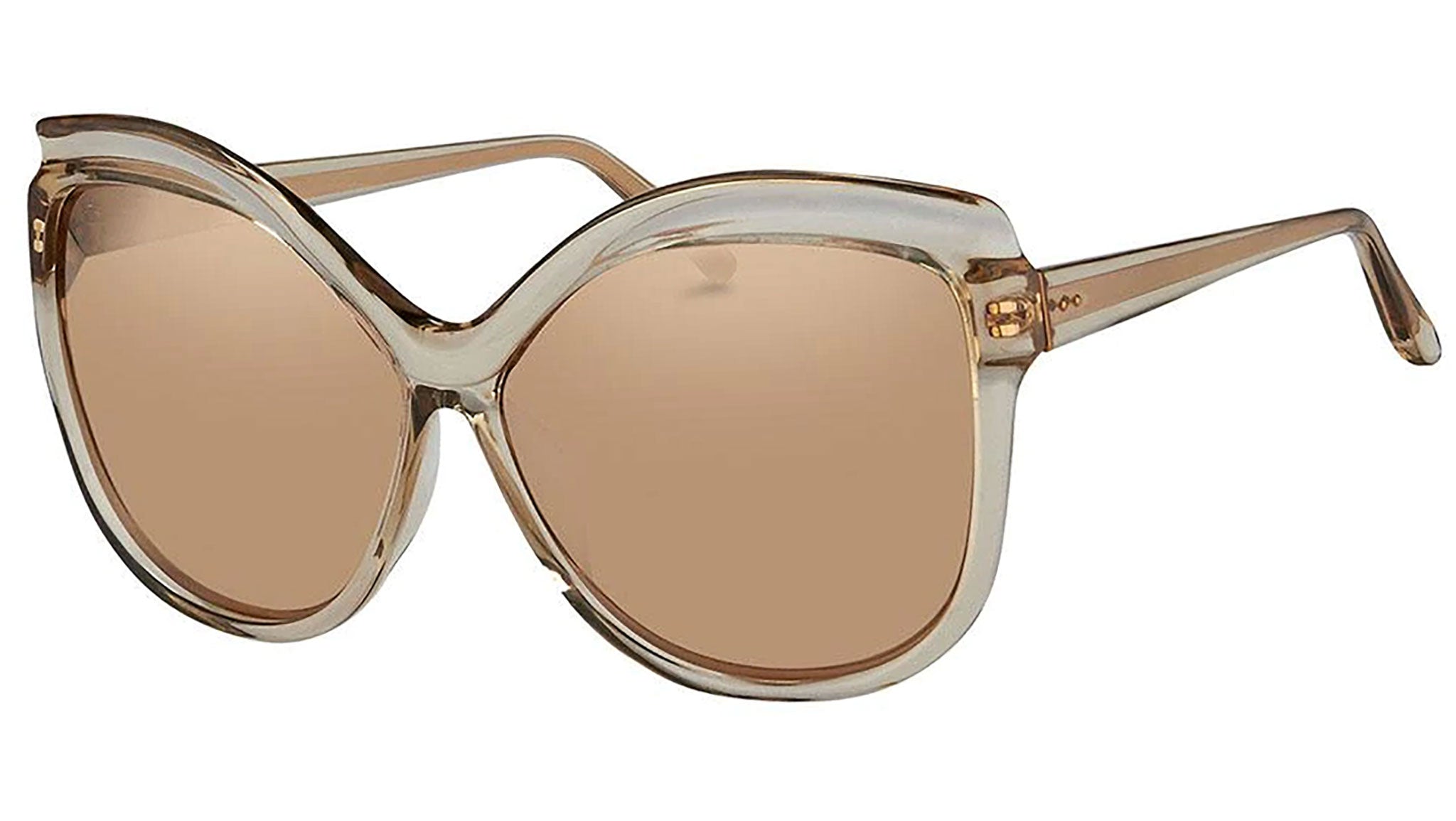 Occhiali LINDA FARROW 465 Ash grey rose gold