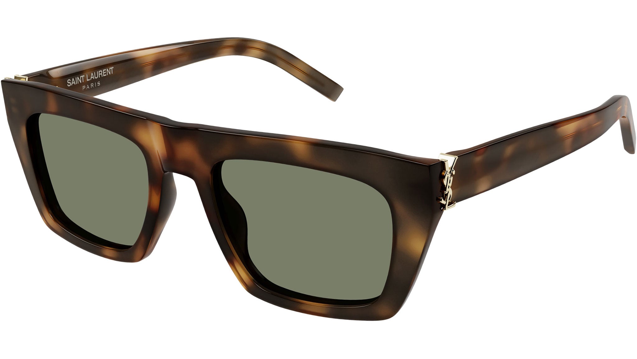 Occhiali da sole SAINT LAURENT SLM131 Shiny medium havana