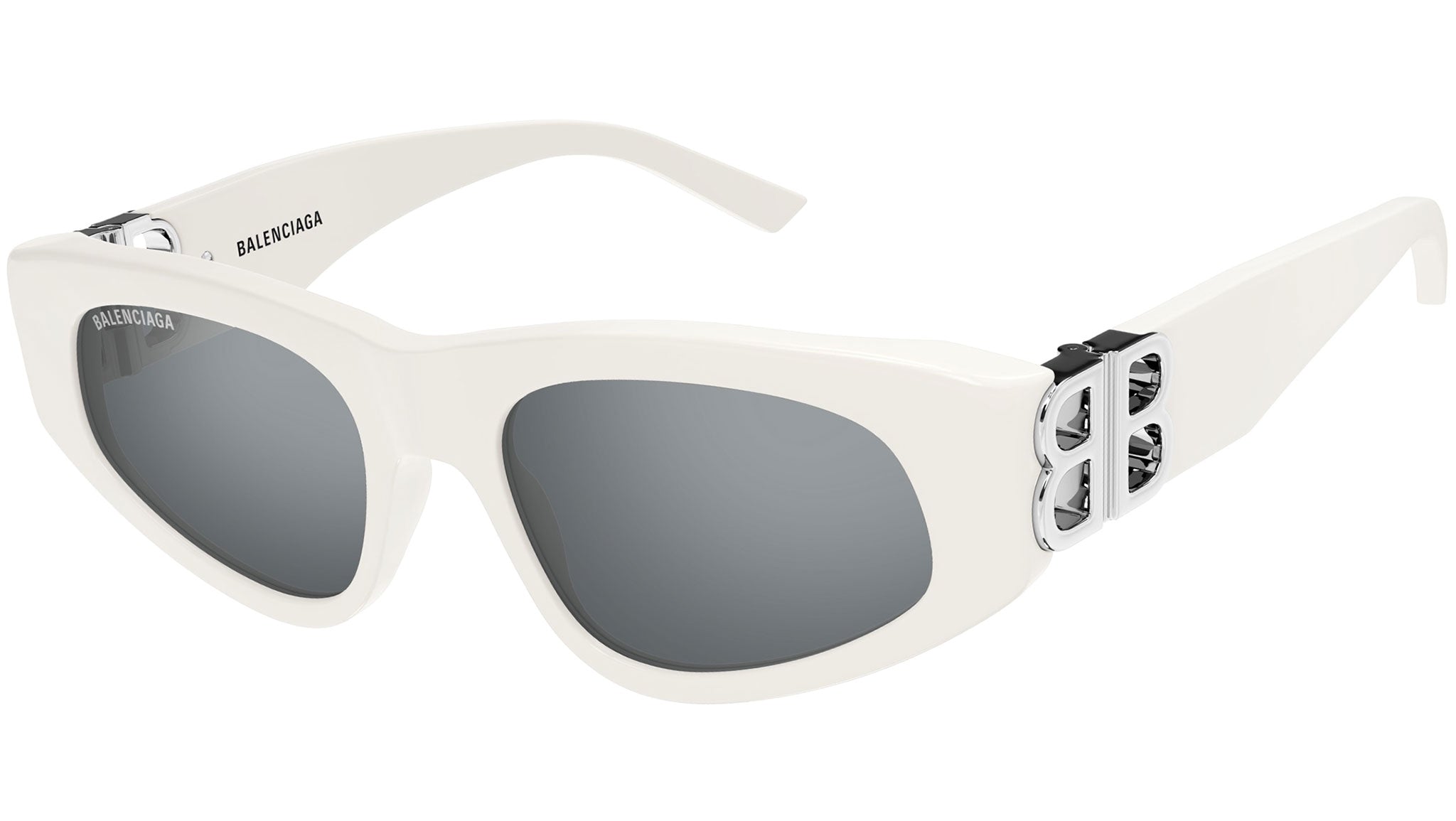 Occhiali da sole BALENCIAGA BB0095S Shiny solid ivory