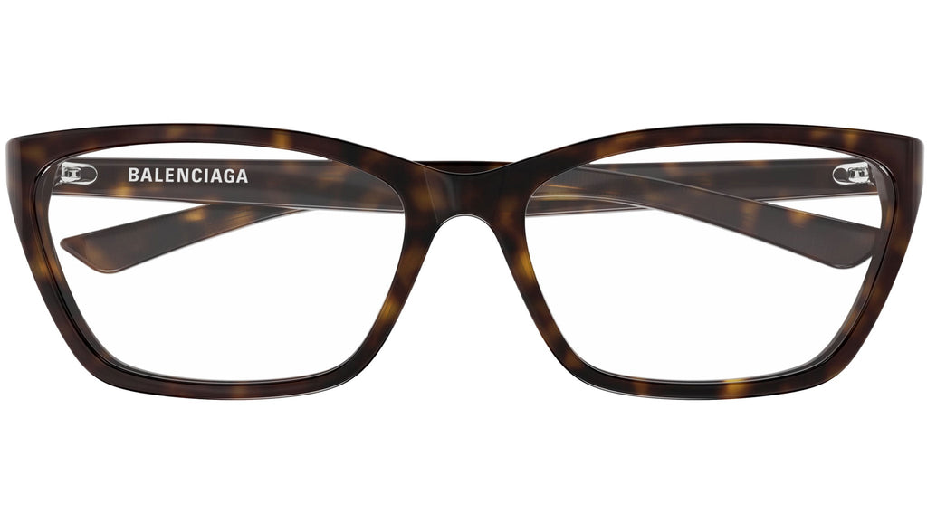 Occhiali da vista BALENCIAGA BB0406O Shiny dark havana