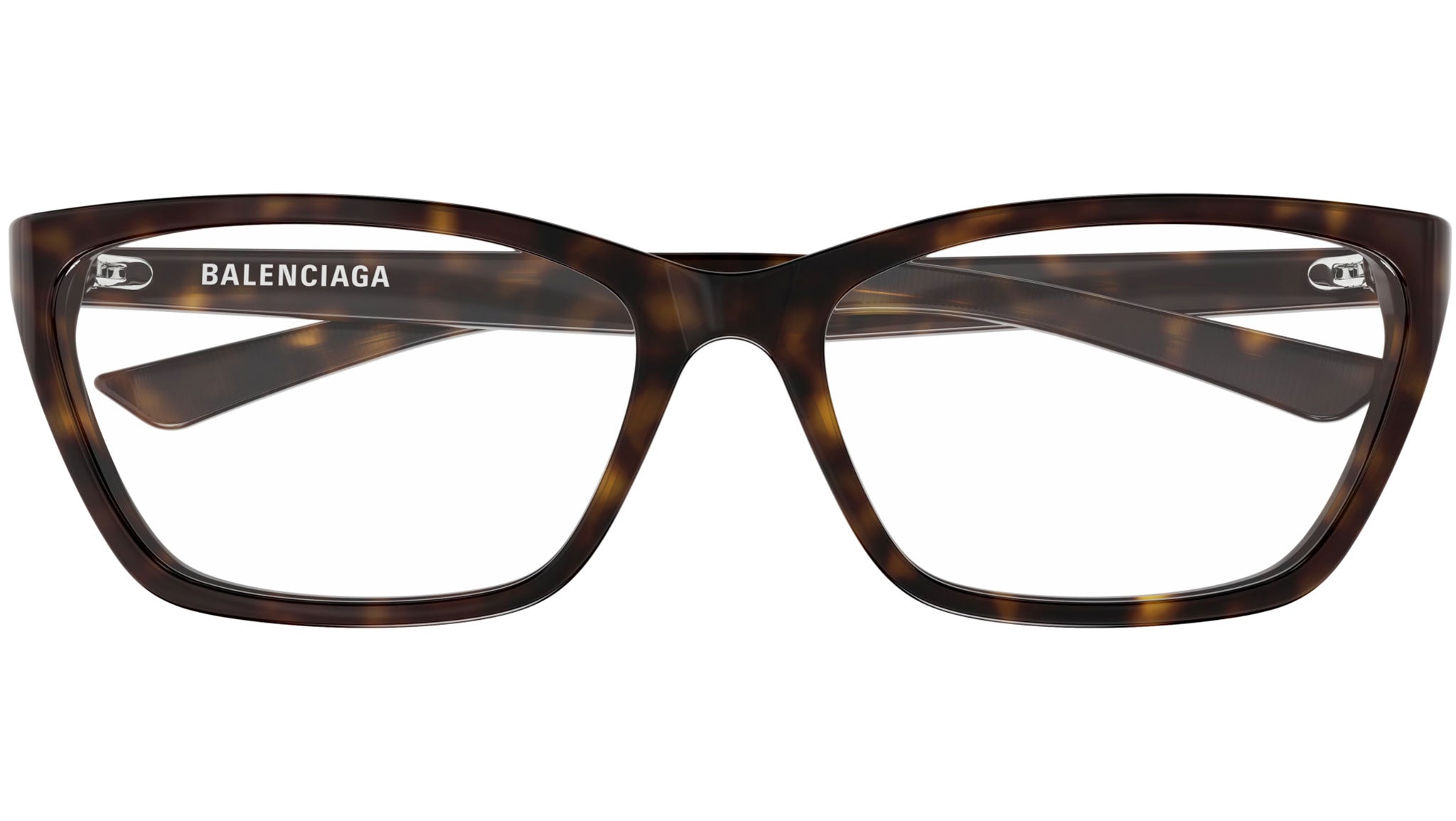 Occhiali da vista BALENCIAGA BB0406O Shiny dark havana