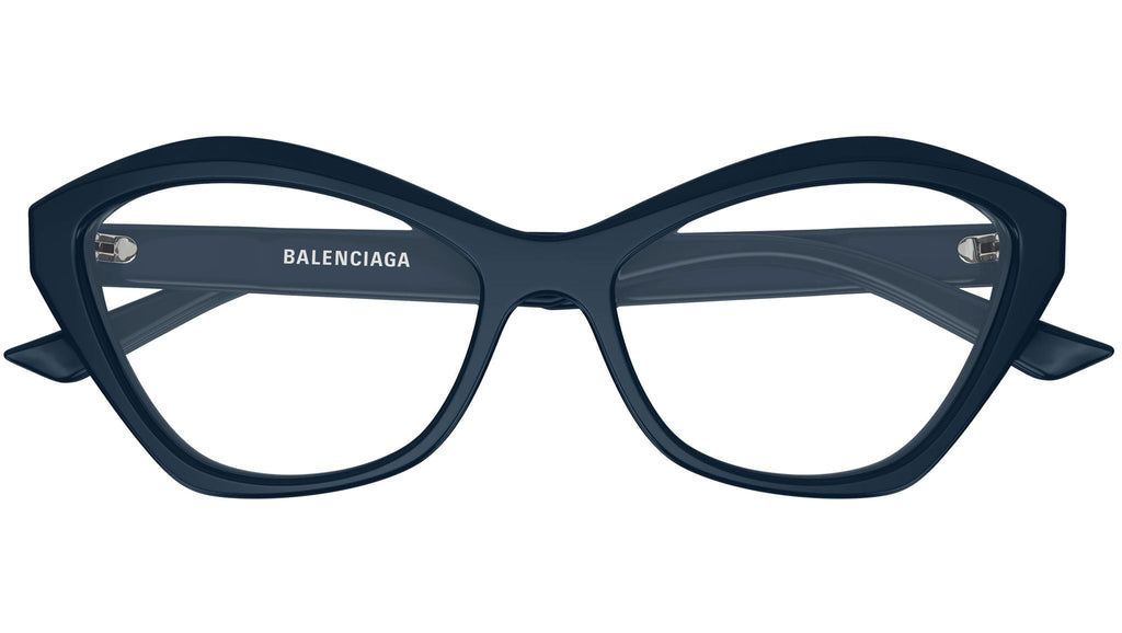 Occhiali da vista BALENCIAGA BB0341O Shiny solid dark blue