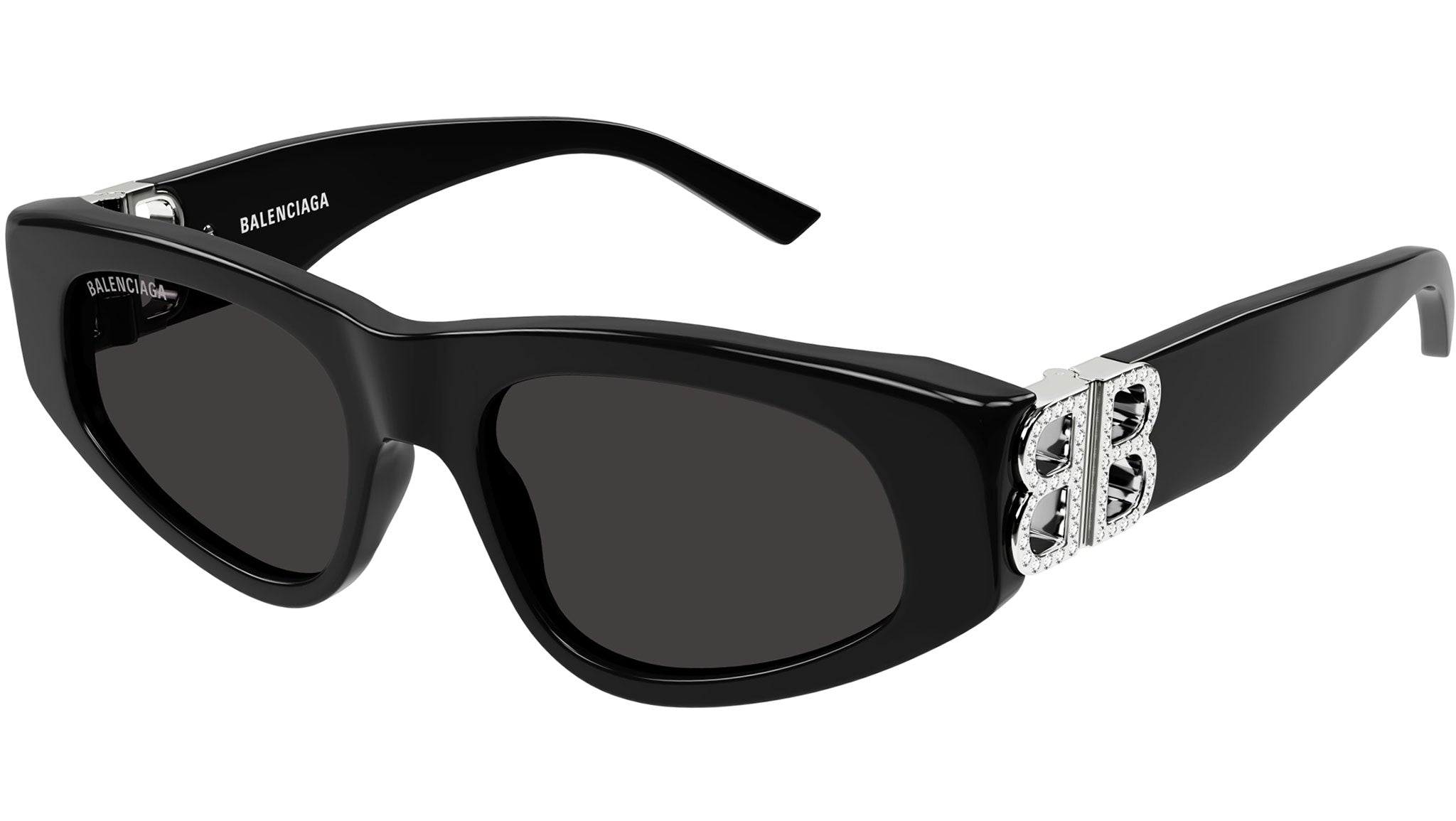 Occhiali da sole BALENCIAGA BB0095S Shiny solid black