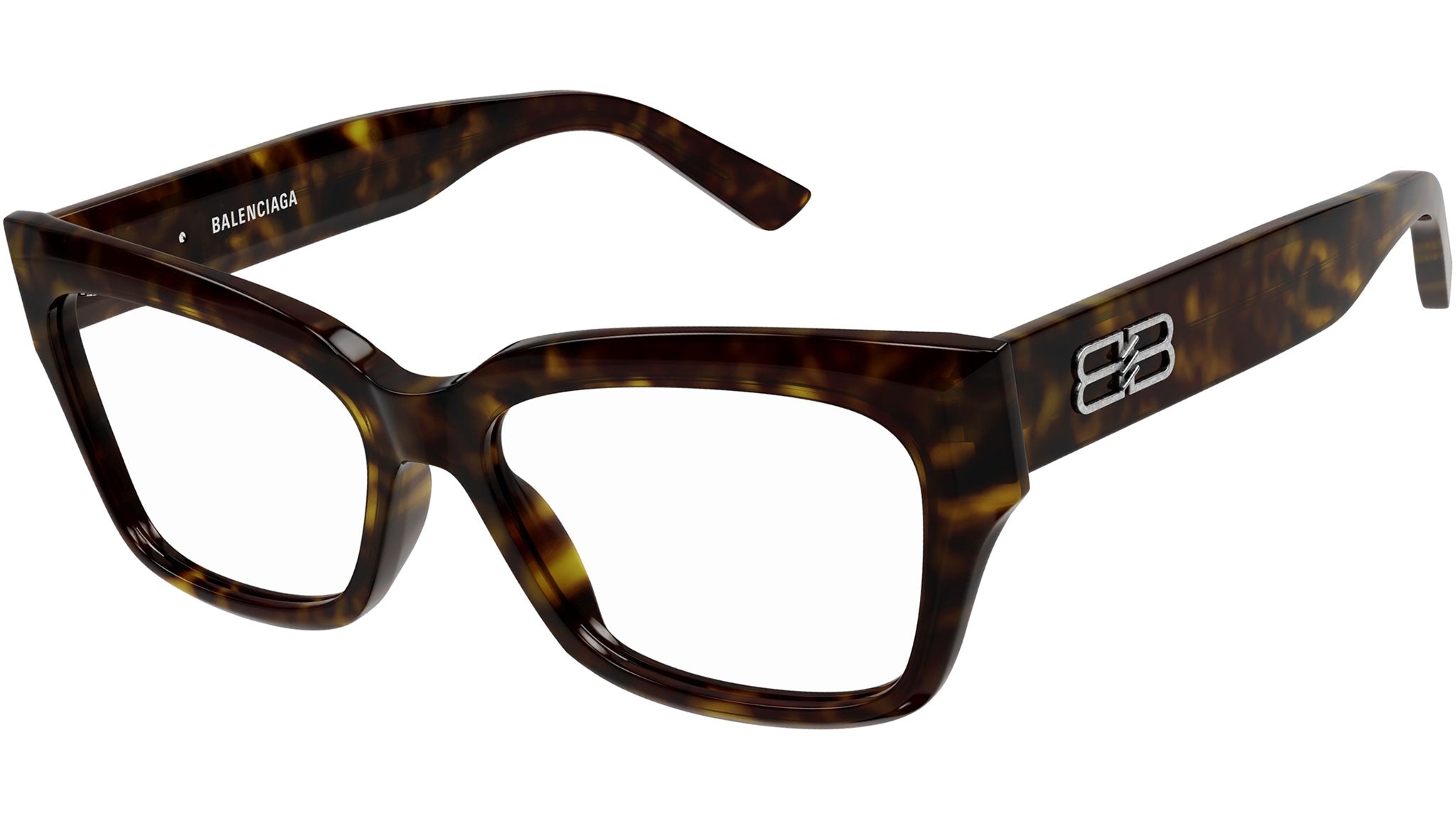 Occhiali da vista BALENCIAGA BB0274O Shiny dark havana
