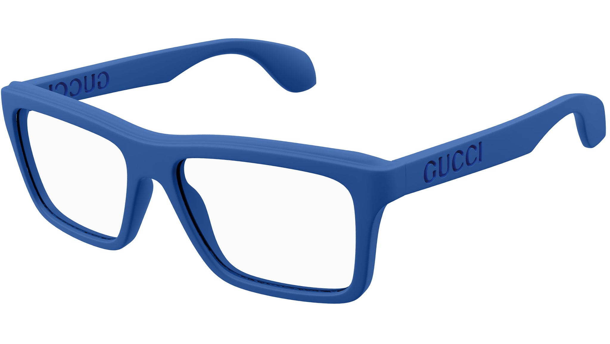 Occhiali da vista GUCCI GG1573O Matte brilliant blue