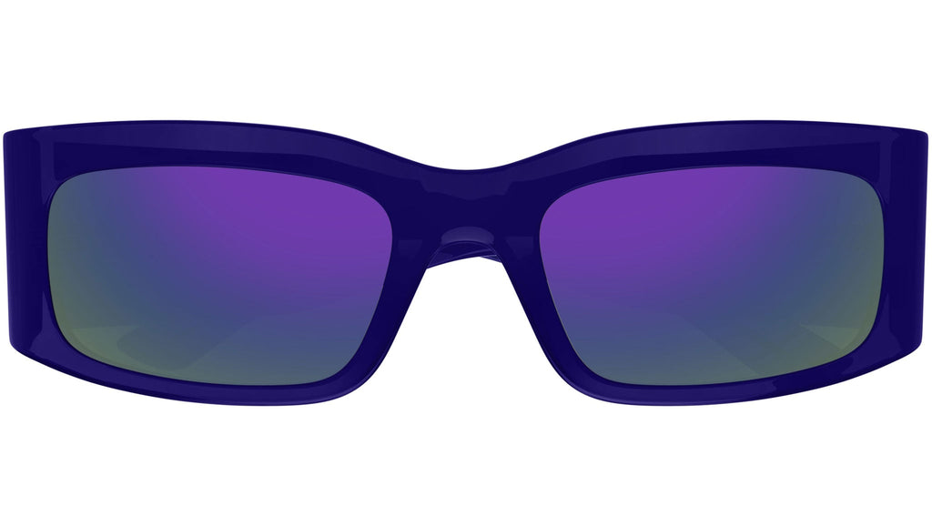 Occhiali da sole BALENCIAGA BB0328S Shiny transparent violet