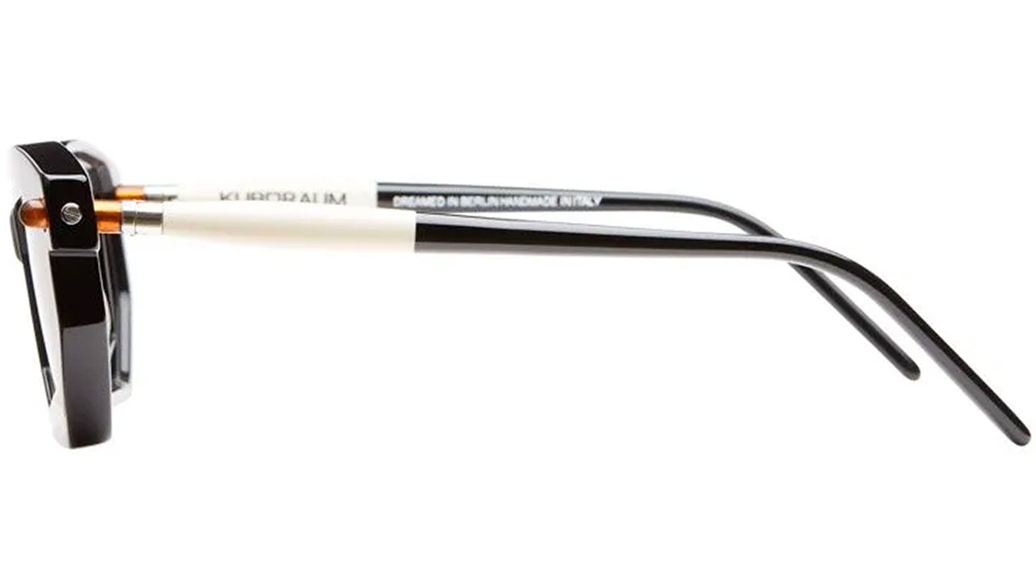 Occhiali da vista KUBORAUM P14 Black shine + cream