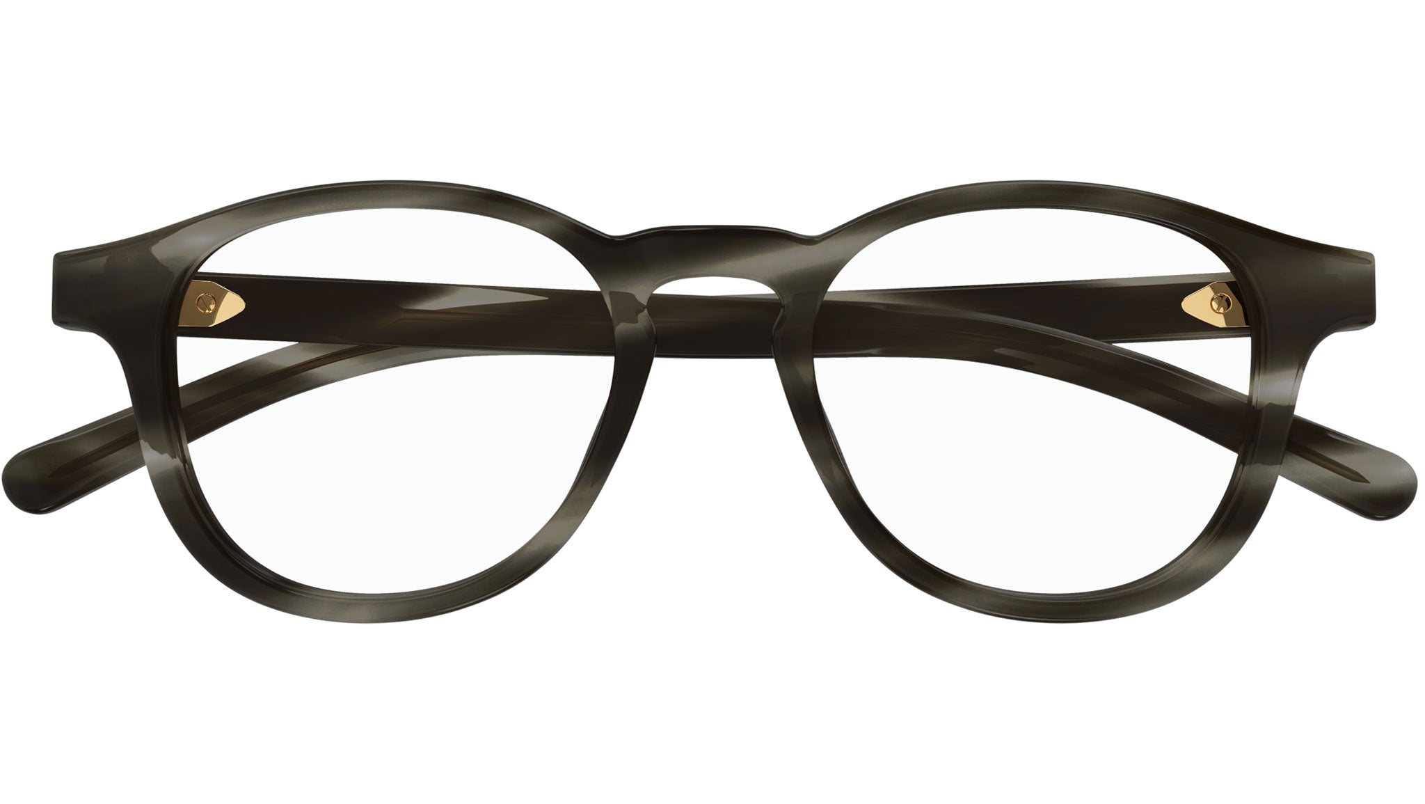 Occhiali da vista GUCCI GG1510O Shiny striated gray havana