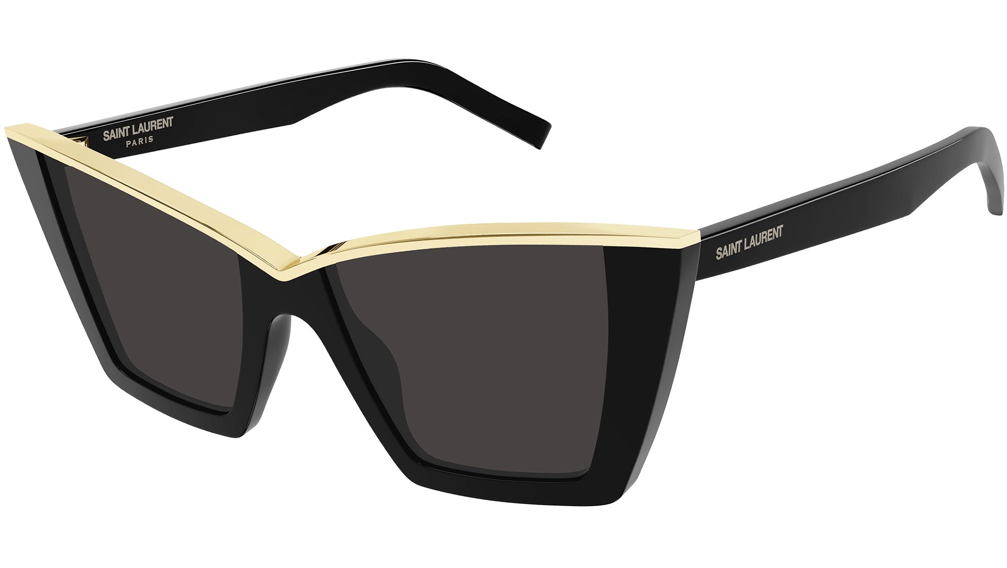 Occhiali da sole SAINT LAURENT SL570 Shiny black shiny endura gold