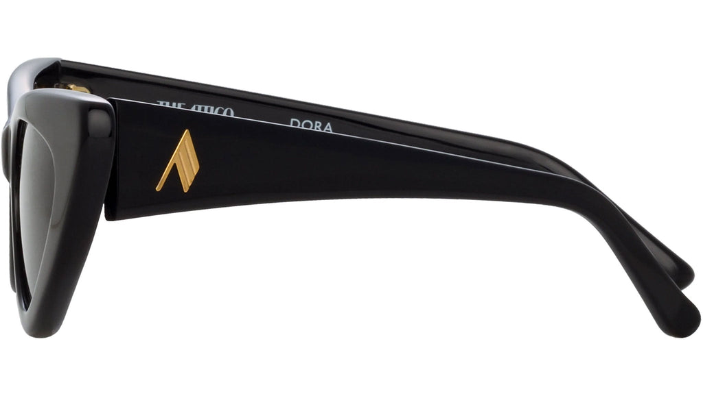 Occhiali THE ATTICO Dora Black yellow gold