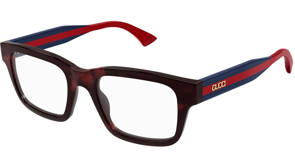 Occhiali da vista GUCCI Shiny melange burgundy classic havana