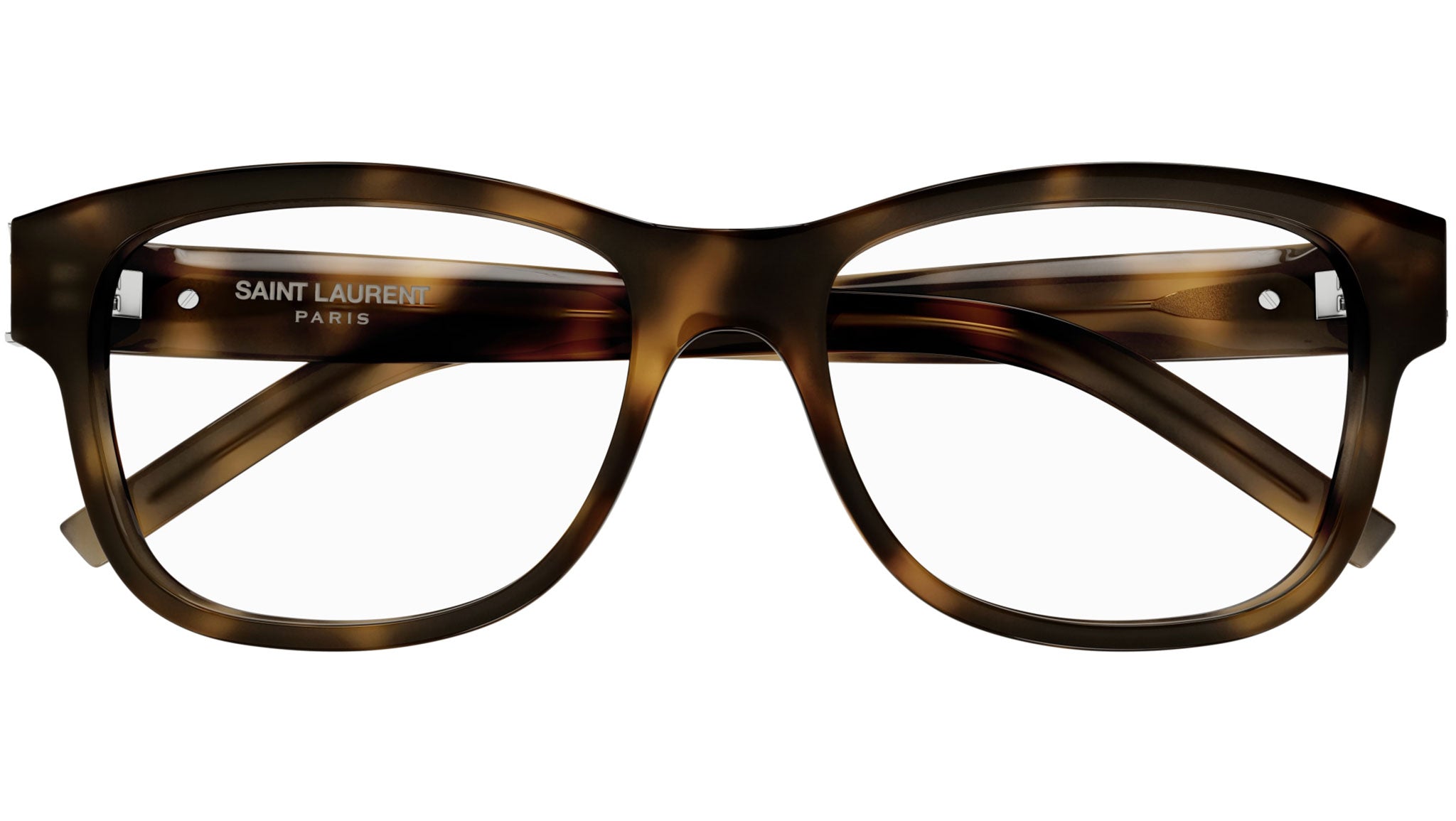 Occhiali da vista SAINT LAURENT SLM132 Shiny medium havana