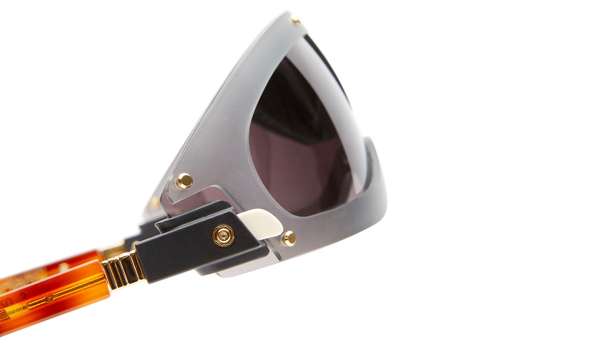 Occhiali da sole KUBORAUM E51 Black matt havana red
