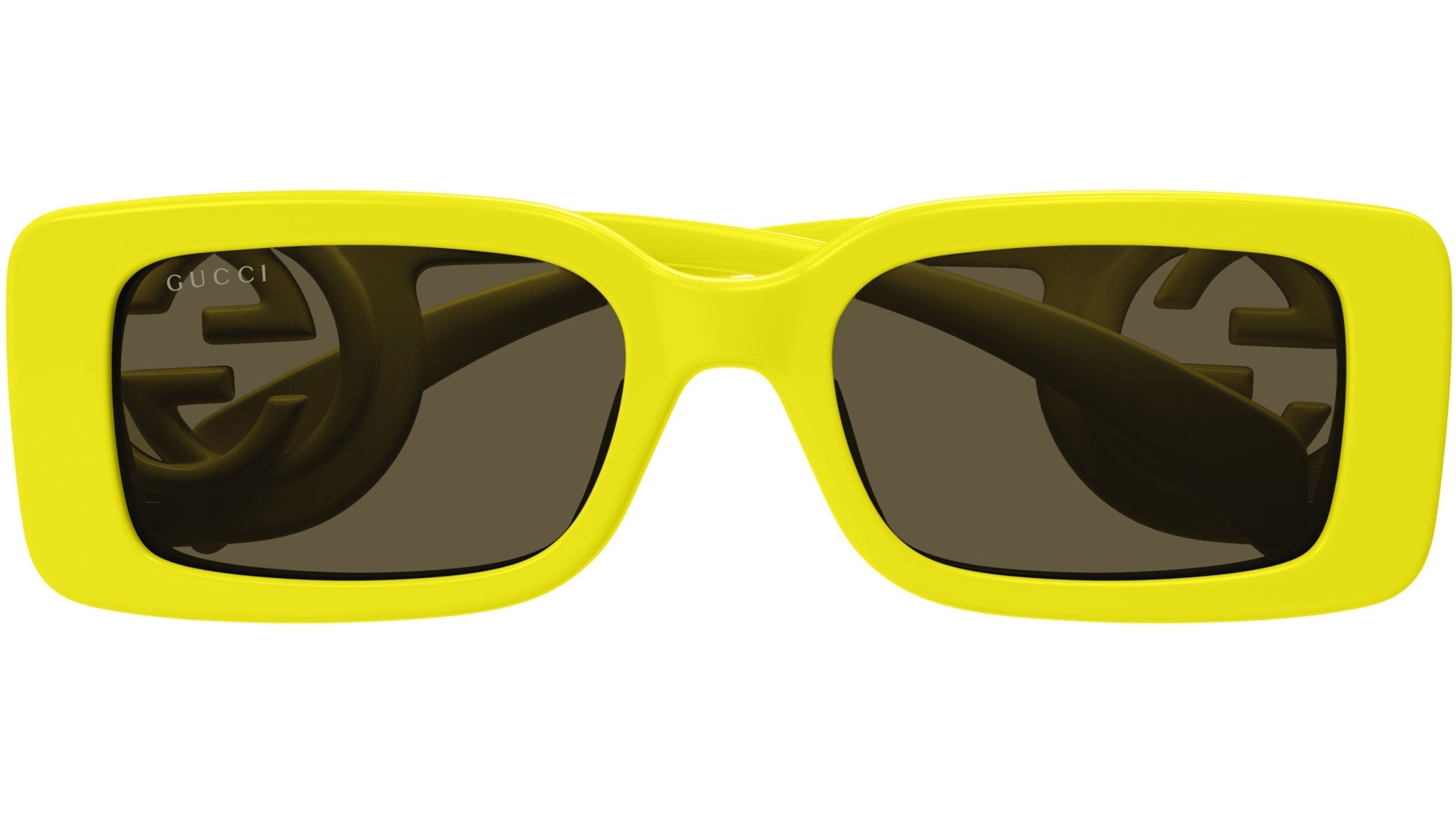 Occhiali da sole GUCCI GG1325S Shiny solid acid yellow