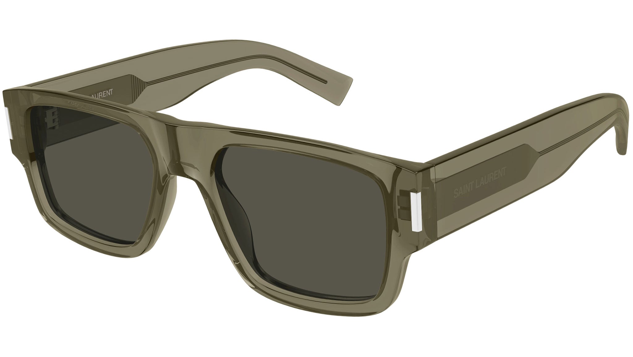 Occhiali da sole SAINT LAURENT SL659 Shiny transparent taupe