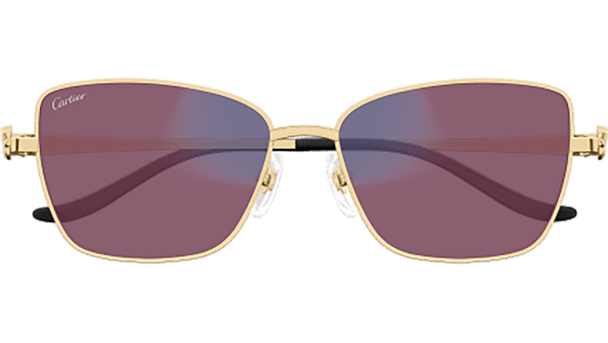 Occhiali da sole CARTIER CT0523S Smooth golden finish