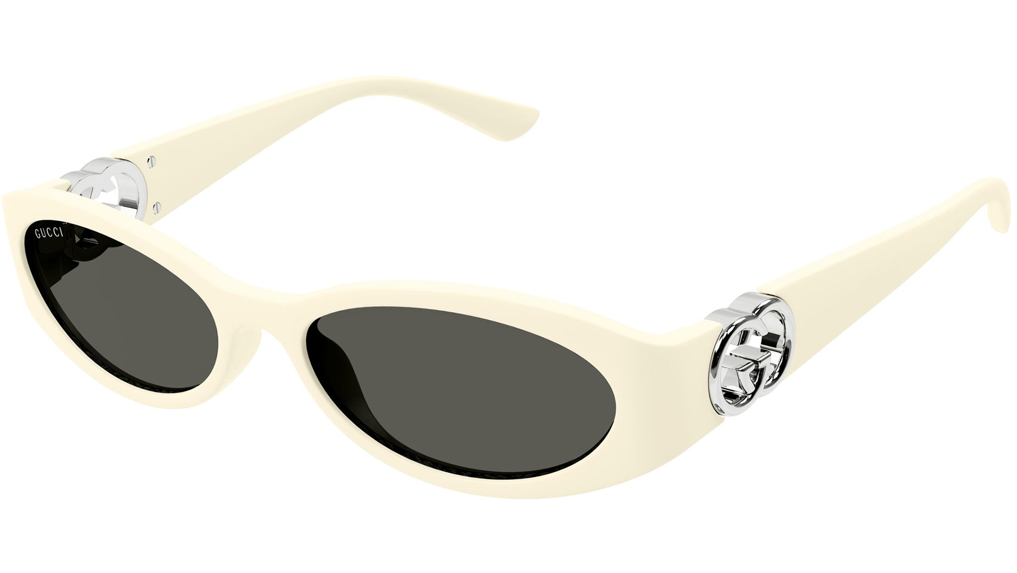 Occhiali da sole GUCCI GG1660S Shiny solid ivory