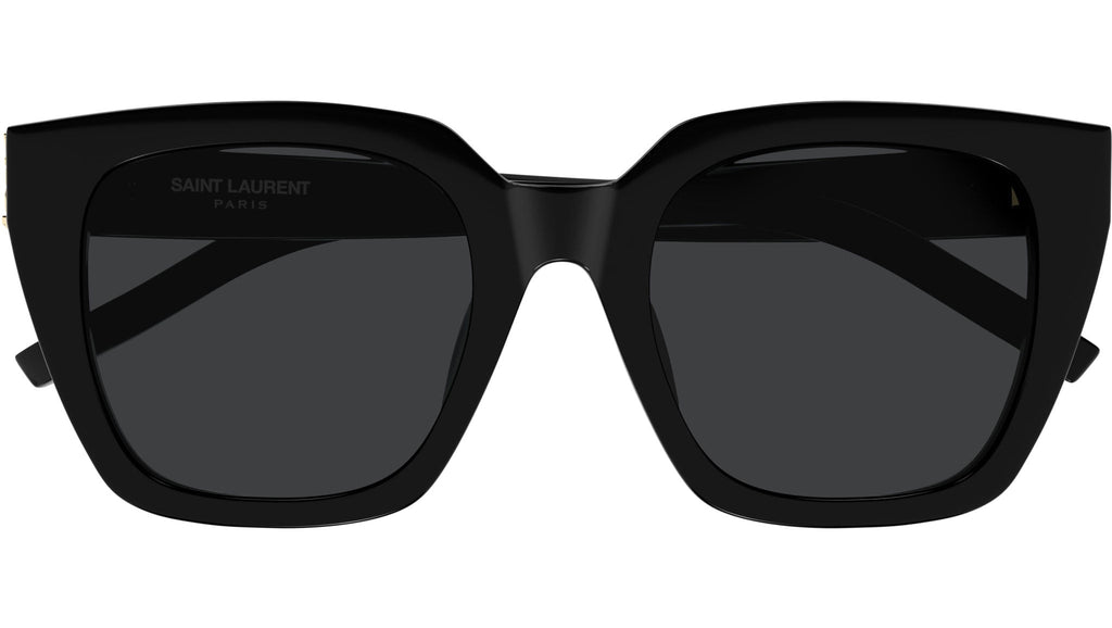 Occhiali da sole SAINT LAURENT SLM143 Shiny solid black