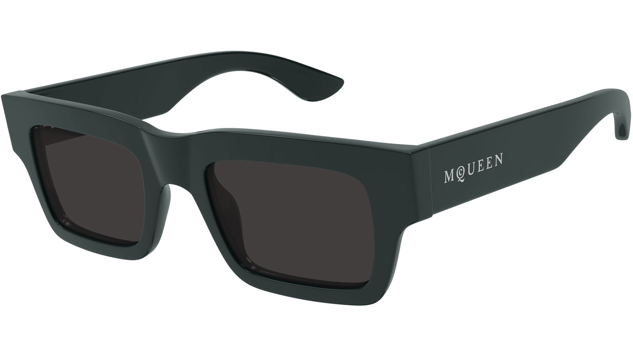 Occhiali da sole ALEXANDER MCQUEEN AM0508S Shiny solid light petroleum
