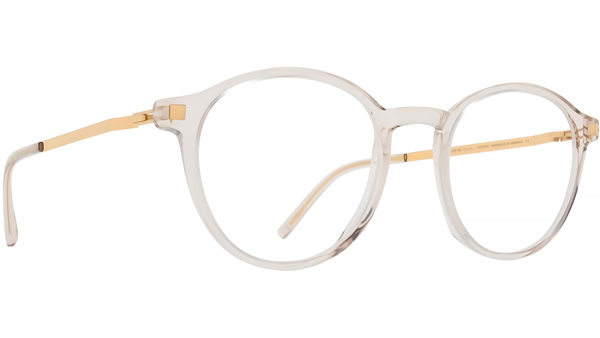 Occhiali da vista MYKITA YASKA Champagne glossy gold