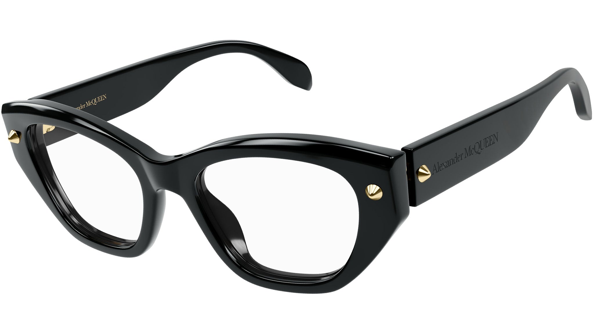 Occhiali da vista ALEXANDER MCQUEEN AM0410O Shiny solid black