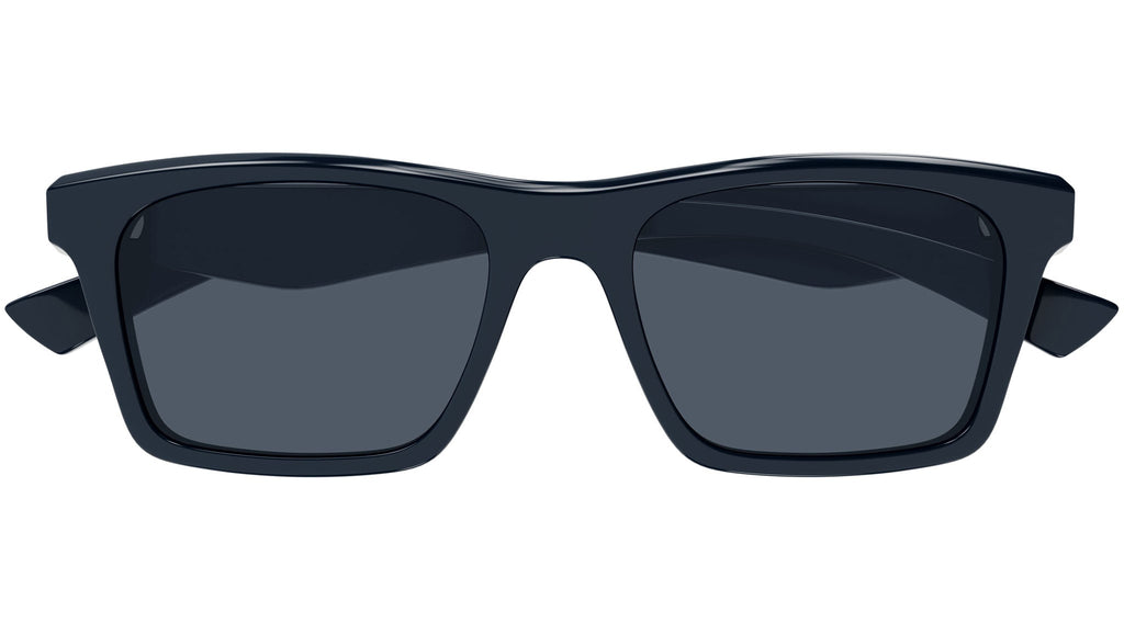 Occhiali da sole ALEXANDER MCQUEEN AM0472S Shiny solid grey blue