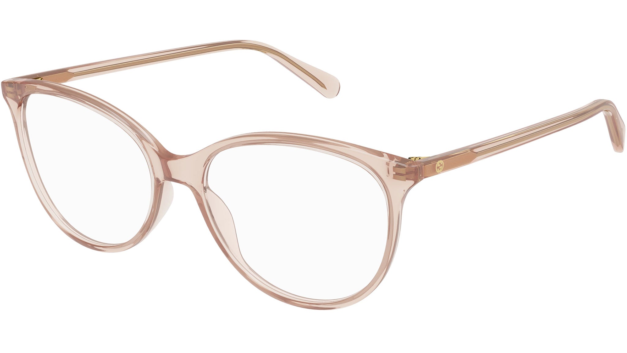 Occhiali da vista GUCCI Shiny transparent light peach
