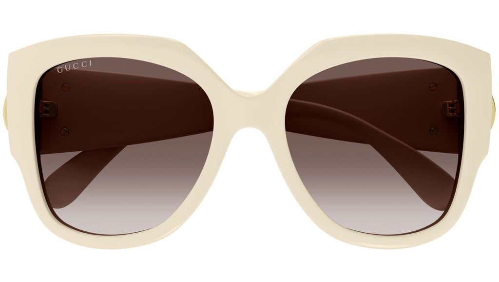 Occhiali da sole GUCCI GG1407S Shiny solid ivory