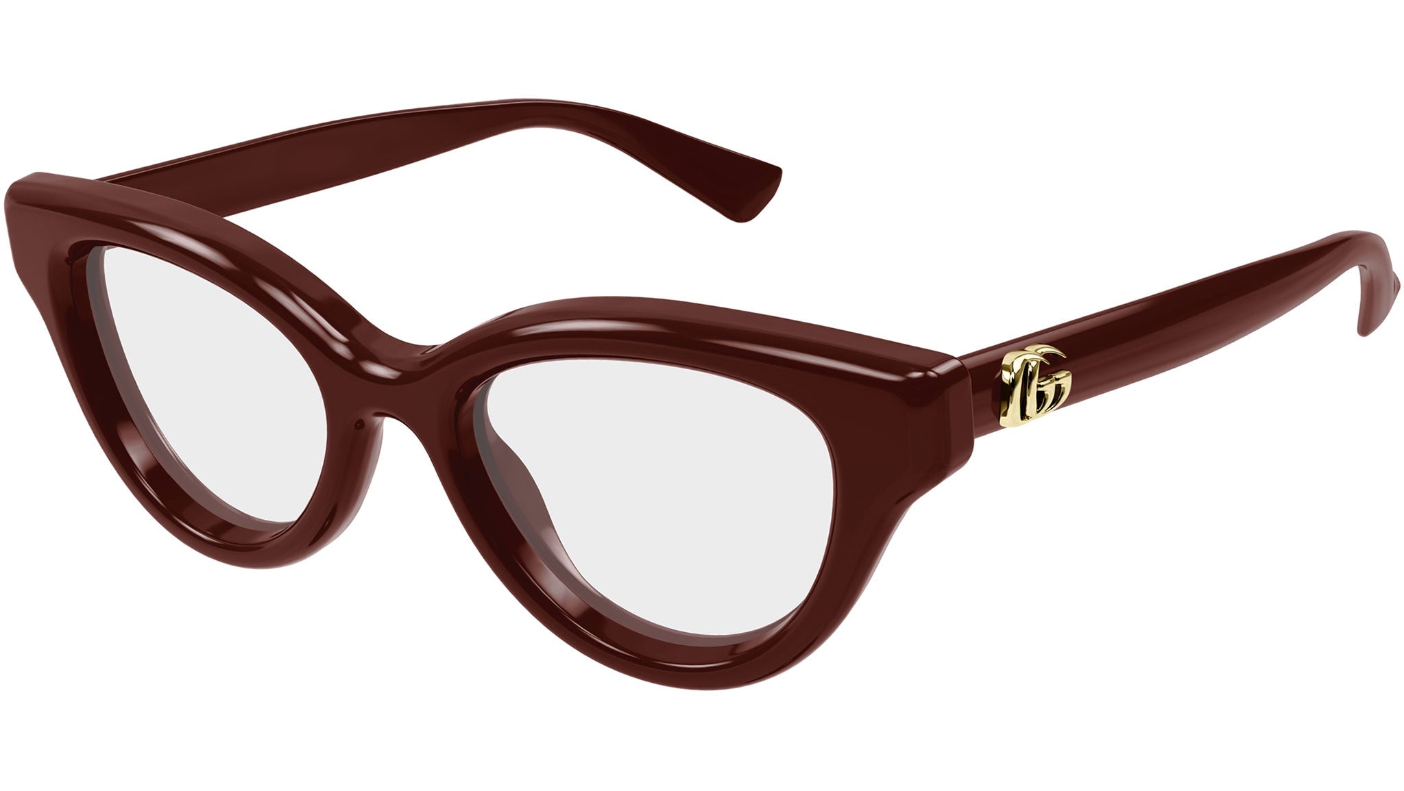 Occhiali da vista GUCCI GG1832O Shiny solid burgundy