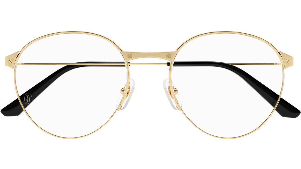 Occhiali da vista CARTIER CT0405O Smooth golden finish