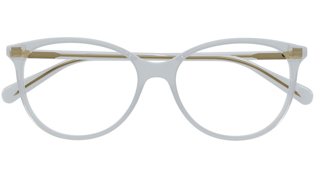Occhiali da vista GUCCI Shiny light milky light grey