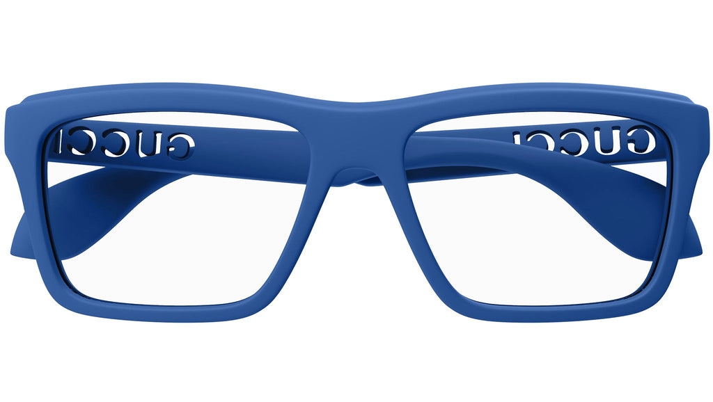 Occhiali da vista GUCCI GG1573O Matte brilliant blue