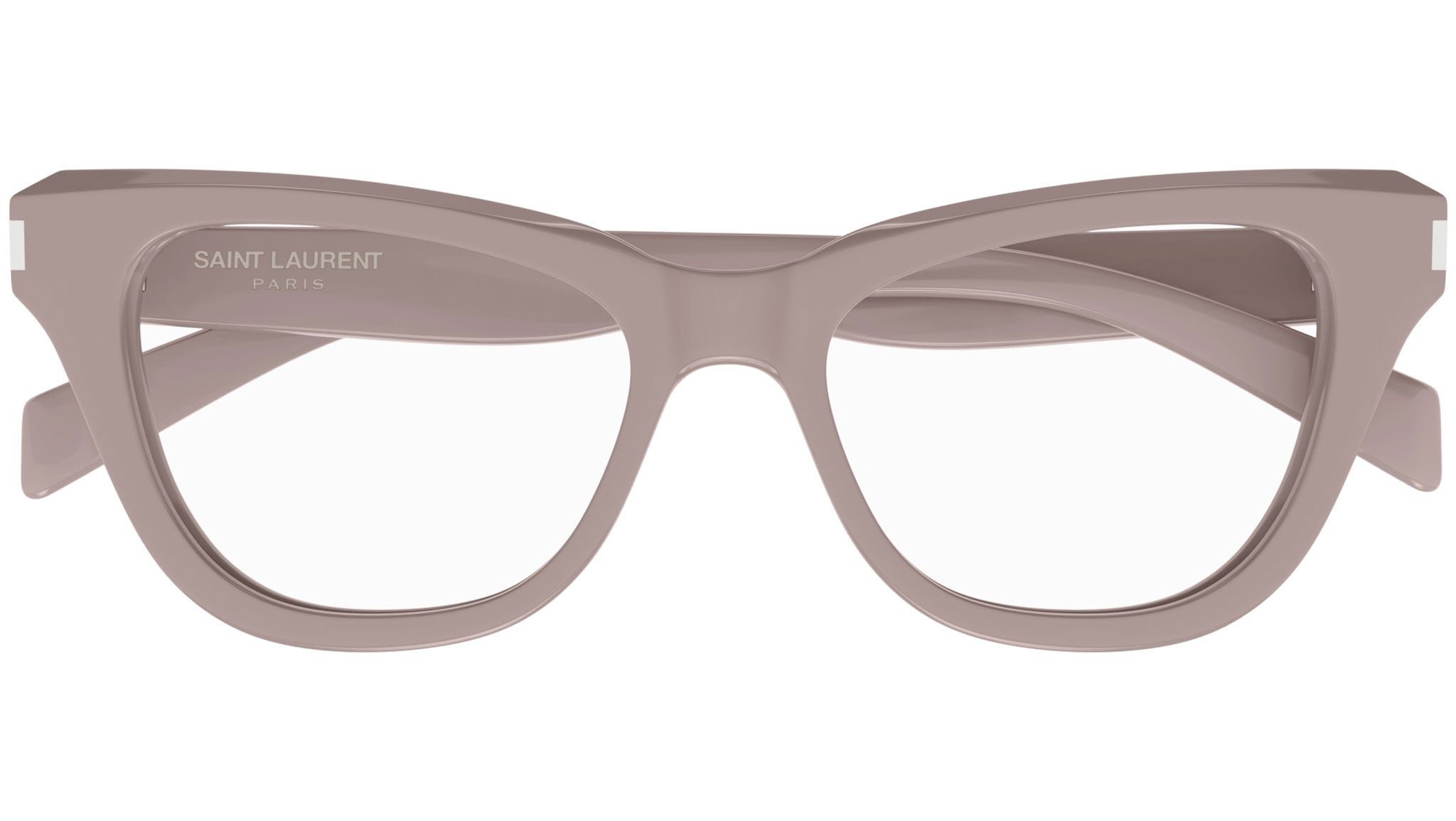 Occhiali da vista SAINT LAURENT SL472 Shiny solid powder pink
