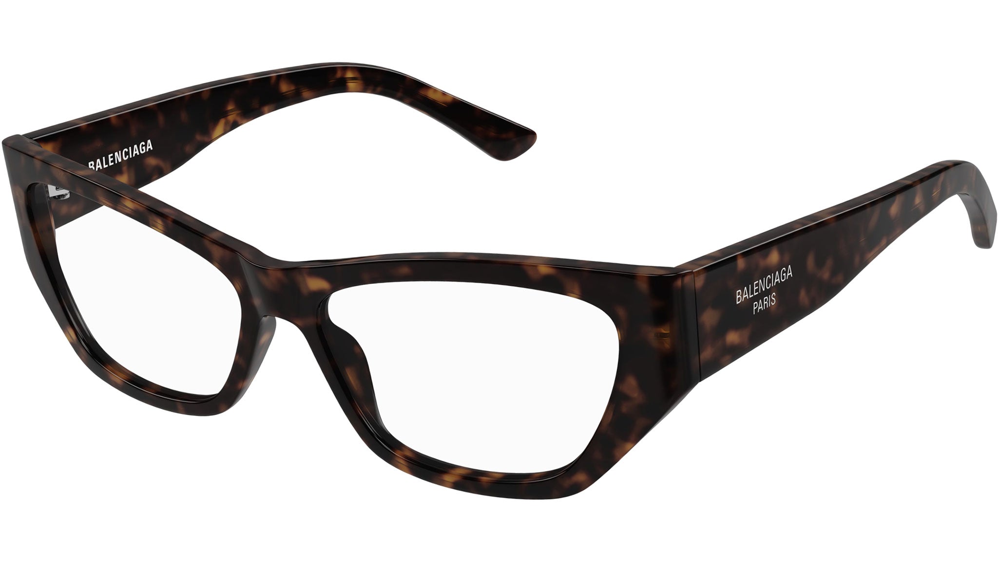 Occhiali da vista BALENCIAGA BB0372O Shiny dark havana
