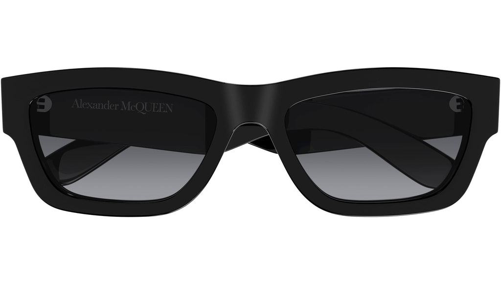 Occhiali da sole ALEXANDER MCQUEEN AM0419S Shiny solid black