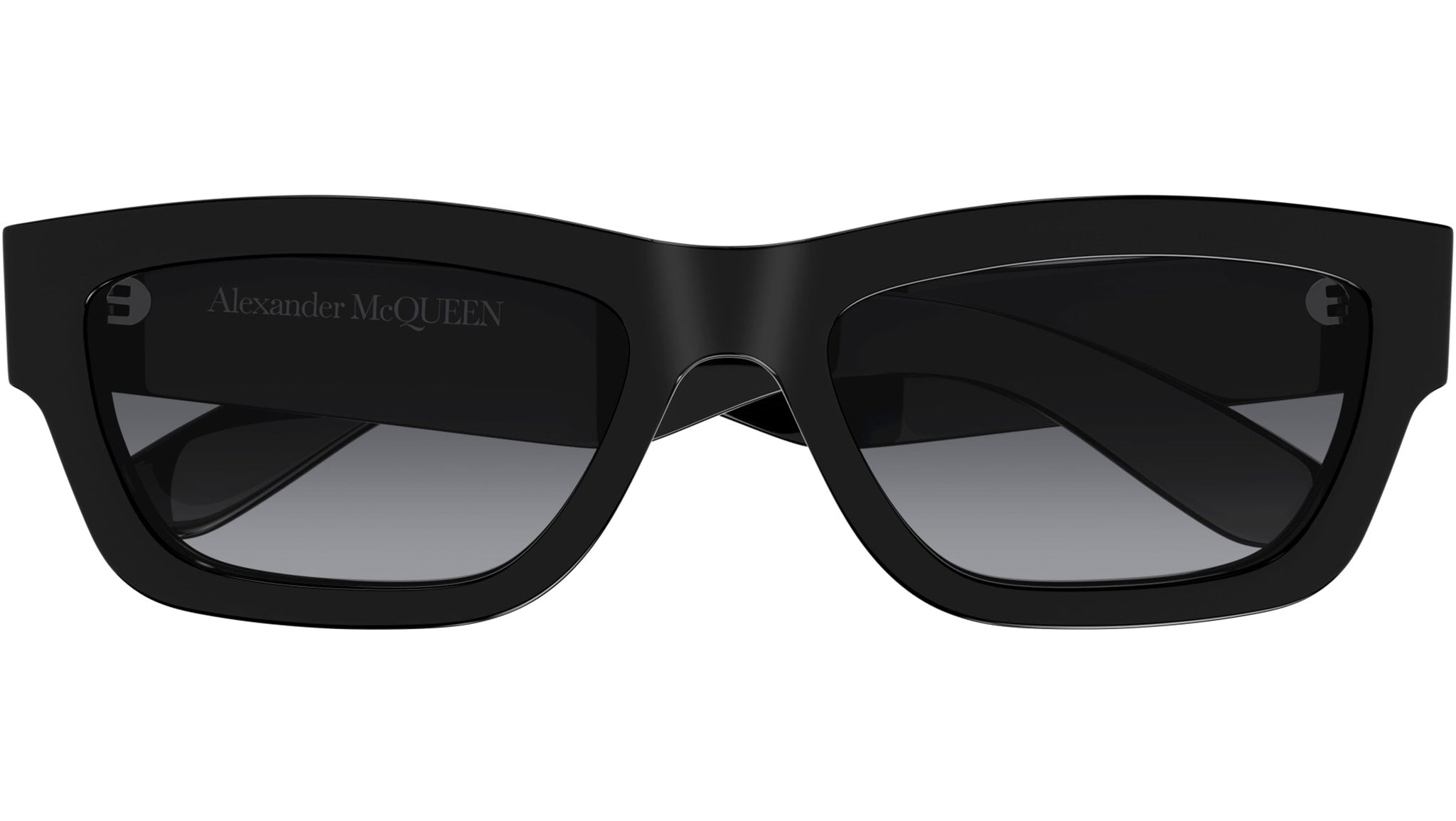 Occhiali da sole ALEXANDER MCQUEEN AM0419S Shiny solid black