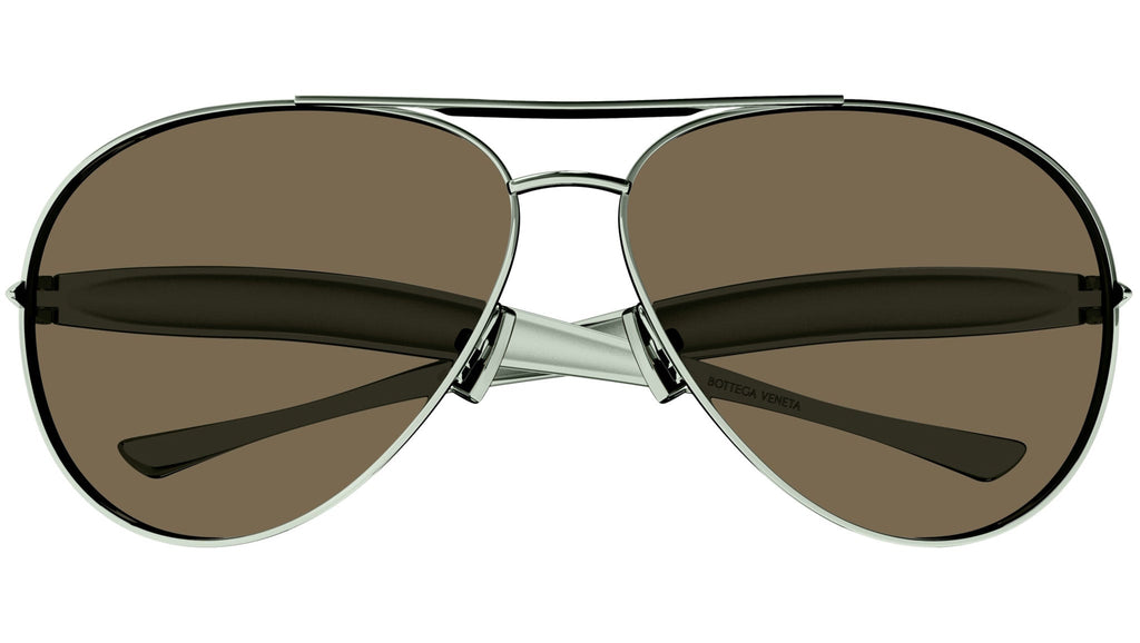 Occhiali da sole BOTTEGA VENETA BV1305S Shiny transparent new sage green