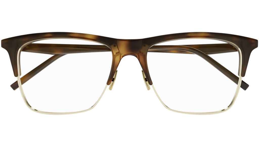 Occhiali da vista SAINT LAURENT SL786 Shiny medium havana shiny light gold metal rim