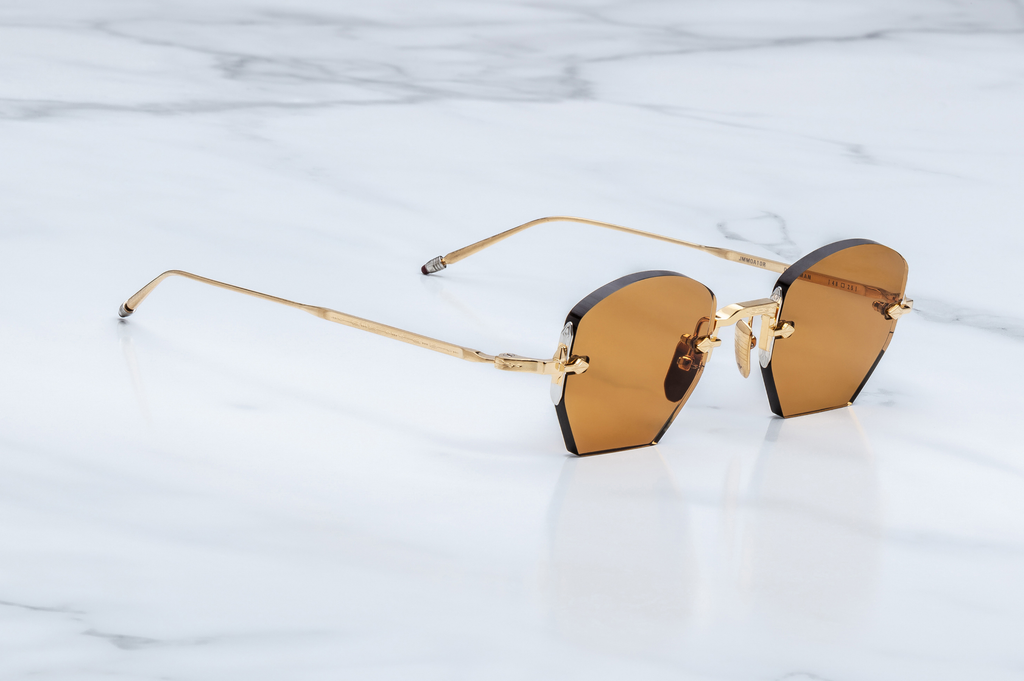 Occhiali da sole Jacques Marie Mage Oatman Suntan