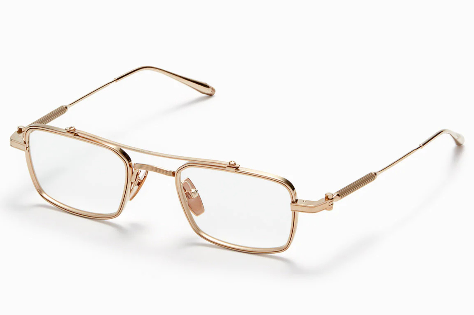 Occhiali da vista AKONI CASSINI Brushed White Gold